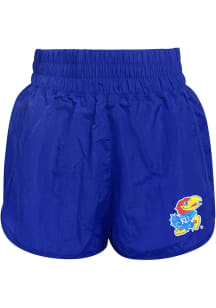 Hype and Vice Kansas Jayhawks Womens Blue Boxer Shorts