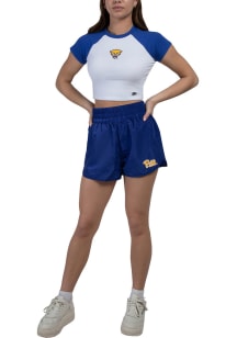 Hype and Vice Pitt Panthers Womens Blue Boxer Shorts