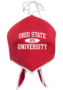 Hype and Vice Ohio State Buckeyes Womens Red Y2K Tank Top