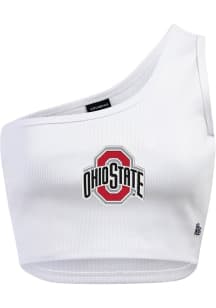 Hype and Vice Ohio State Buckeyes Womens White Senior Tank Top