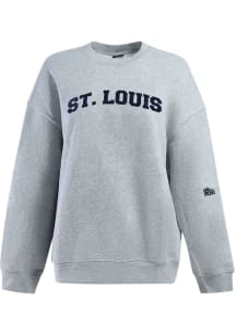 Hype and Vice St Louis City SC Womens Grey Offside Crew Sweatshirt