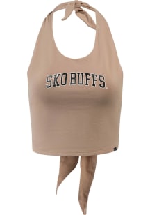 Hype and Vice Colorado Buffaloes Womens Tan Tailgate Tank Top