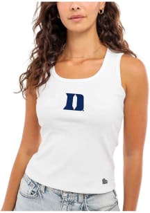 Hype and Vice Duke Blue Devils Womens White MVP Tank Top