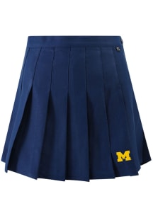 Hype and Vice Michigan Wolverines Womens Blue Tennis Skirt