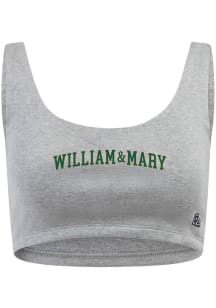 Hype and Vice William & Mary Tribe Womens Grey Scoop bra Tank Top