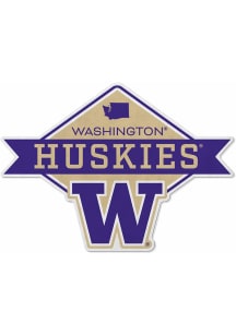 Washington Huskies Diamond Sport Shape Pennant - Purple
