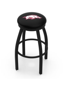 Arkansas Razorbacks Black Pub Stool - Black