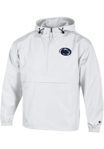 Champion Penn State Nittany Lions Mens White Packable Pullover Jackets