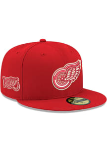 New Era Detroit Red Wings Mens Red GCP DET 9FIFTY Fitted Hat