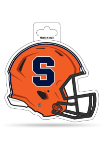Syracuse Orange Helmet Auto Decal - Orange