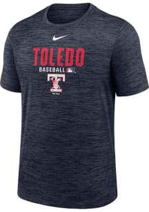 Nike Toledo Mud Hens Navy Blue Velocity Short Sleeve T Shirt