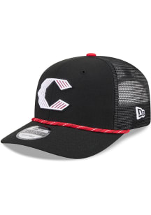 New Era Cincinnati Reds City Connect 970 Trucker Adjustable Hat - Black
