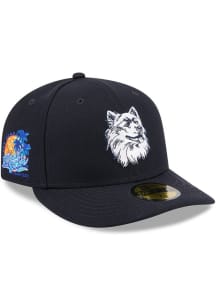 New Era UConn Huskies Mens Navy Blue March Madness 59FIFTY Fitted Hat