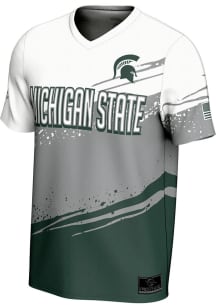 ProSphere Michigan State Spartans Youth Green Flag Soccer Soccer Jersey