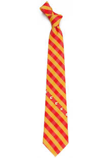 Calgary Flames Check Mens Tie