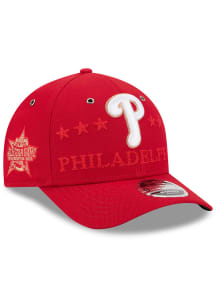New Era Philadelphia Phillies 2026 MLB All Star Game On-Field 9FORTY MC Adjustable Hat - Red