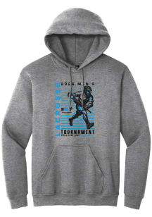 Summit Sportswear Big Ten Mens Graphite 2026 Men's Lacrosse Tournament Long Sleeve Hoodie
