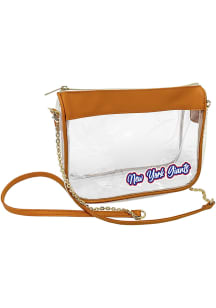 Logo Brands New York Giants Brown Primary Hype Clear Bag