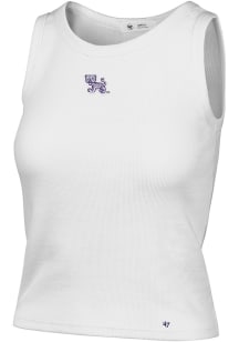 47 Clemson Tigers Womens White Uplift Tank Top