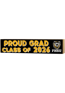KH Sports Fan Fort Hays State Tigers Class of 2026 Block Sign - Black