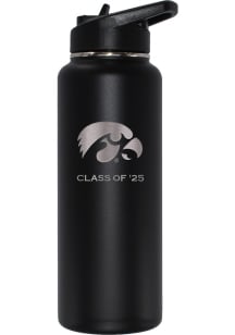 Iowa Hawkeyes Class of 2025 34oz Stainless Steel Bottle - Black