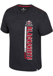 Colosseum Nebraska Cornhuskers Black Gom Jabbar Short Sleeve T Shirt