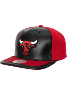 Mitchell and Ness Chicago Bulls Black NBA Day One Mens Snapback Hat