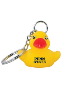 Penn State Nittany Lions Rubber Duck Keychain - Navy Blue