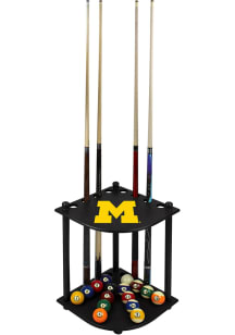 Michigan Wolverines Corner Rack Pool Cue