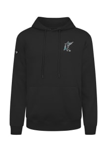 Levelwear Miami Marlins Mens Black Podium Core Long Sleeve Hoodie