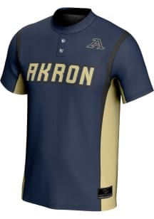 ProSphere Akron Zips Mens Navy Blue Rival Softball Baseball Jersey