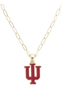 Indiana Hoosiers Enamel Logo Necklace