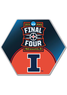Illinois Fighting Illini Souvenir Collector Pin 2026 NCAA Final Four South Pin - Black
