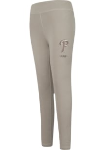 Pro Standard Philadelphia Phillies Girls Tan Neutral Bottoms Leggings