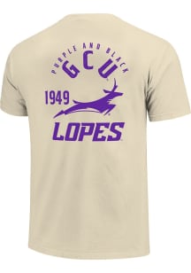 Grand Canyon Antelopes Ivory Mascot Overlay Short Sleeve T Shirt