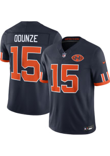 Rome Odunze Nike Chicago Bears Mens Navy Blue Rivalry Limited Football Jersey