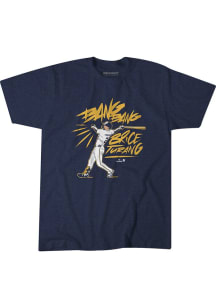 Brice Turang Milwaukee Brewers Navy Blue Bang Bang Brice Short Sleeve Fashion Player T Shirt