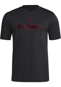 Adidas Texas Tech Red Raiders Black Let's Ride Pregame Short Sleeve T Shirt