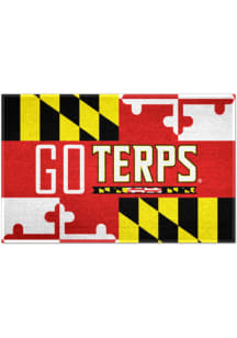 Maryland Terrapins Primary Starter Interior Rug - Red