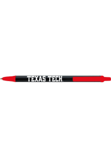 Texas Tech Red Raiders Bic Click Stick Pen - Black