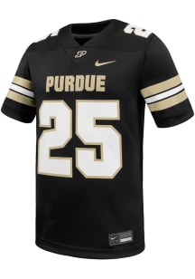 Nike Purdue Boilermakers Black Football Replica Game Football Jersey