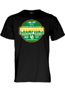 Blue 84 Oregon Ducks Black 2026 Big Ten Women's Indoor Track & Field Champions Short Sleeve T Shir..