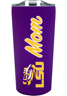 LSU Tigers 18oz Soft Touch Mom Stainless Steel Tumbler - Purple