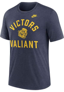 Nike Michigan Wolverines Navy Blue Legacy Mantra Mascot Short Sleeve Fashion T Shirt