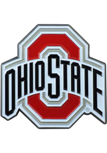 Ohio State Buckeyes Full Color Car Emblem - Red