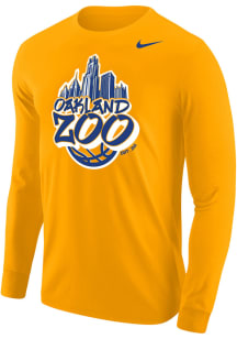 Nike Pitt Panthers Gold Oakland Zoo Long Sleeve T Shirt