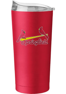 Logo Brands Springfield Cardinals 20oz Flipside Powder Coat Stainless Steel Tumbler - Cardinal
