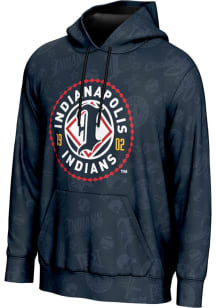 ProSphere Indianapolis Indians Youth Navy Blue Icon Long Sleeve Hoodie
