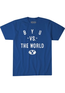 BreakingT BYU Cougars Youth Royal Blue Vs. The World Player Tee