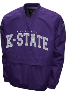 K-State Wildcats Mens Purple FC Members Windshell Pullover Jackets